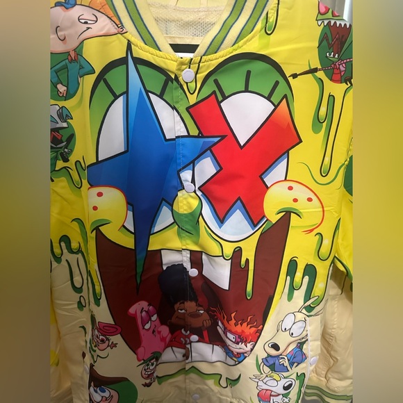 Members Only x Nickelodeon Windbreaker Large - Picture 4 of 14